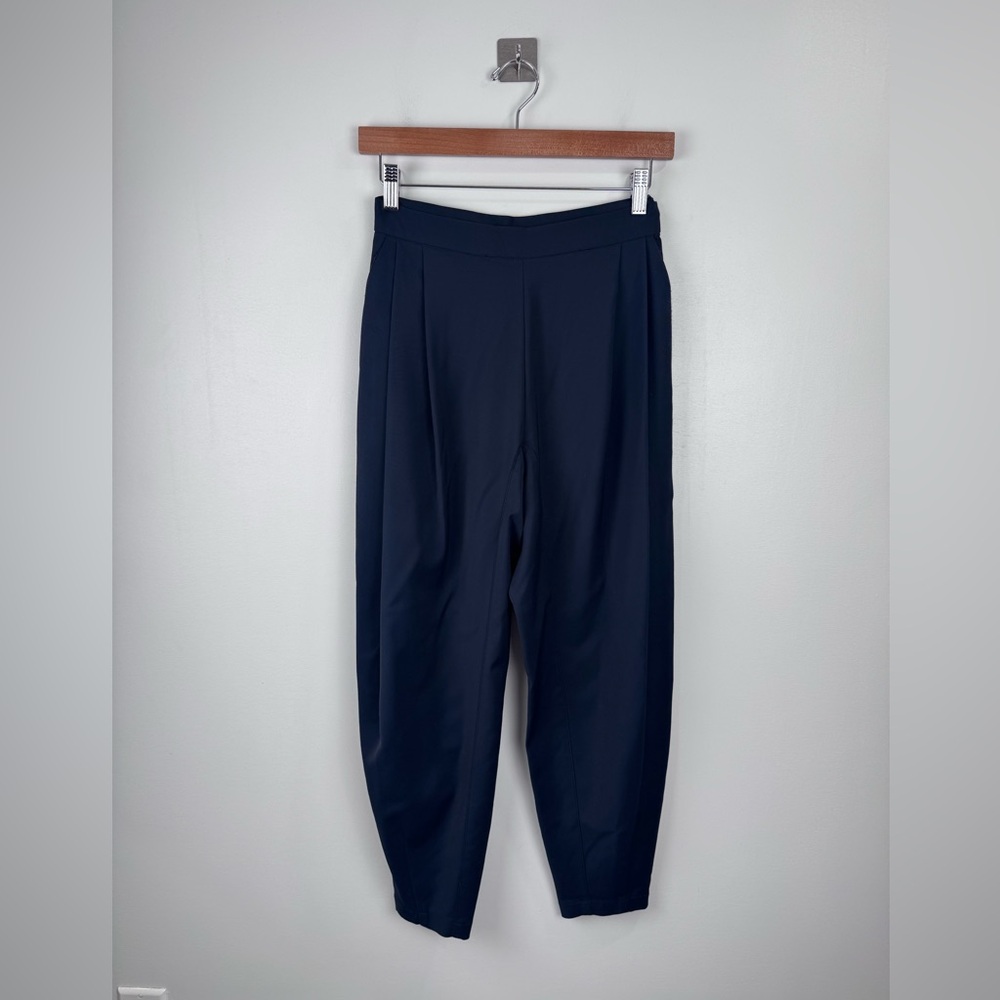Rachel Comey Women Navy Blue Pull On‎ Pant Size 2